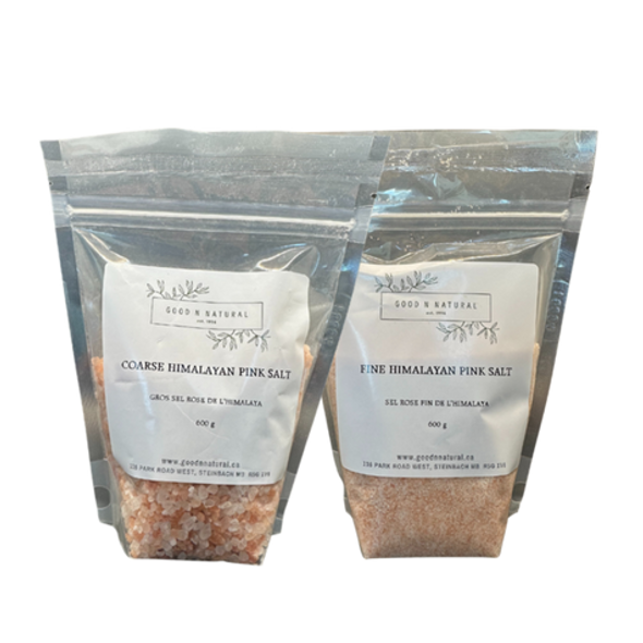 Good n Natural Himalayan Pink Salt Coarse of Fine