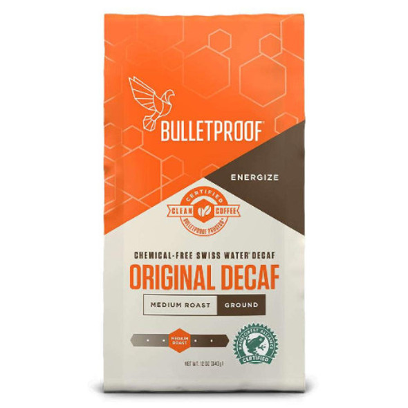 Bulletproof Original Decaf Medium Roast Ground Coffee 340 grams Canada Keto diet