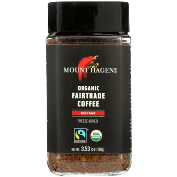 Mount Hagen Organic Fair Trade Instant Coffee - front of product