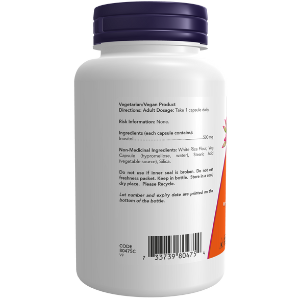 NOW Inositol - ingredients and information