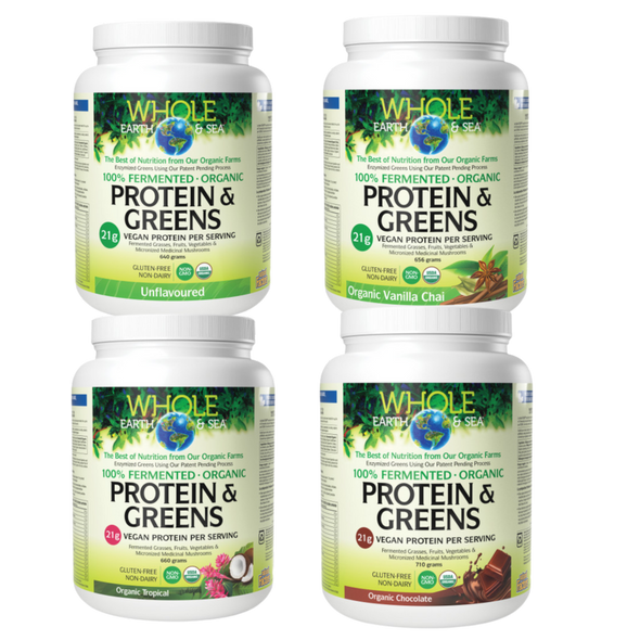 Whole Earth & Sea Fermented Protein & Greens - all flavours