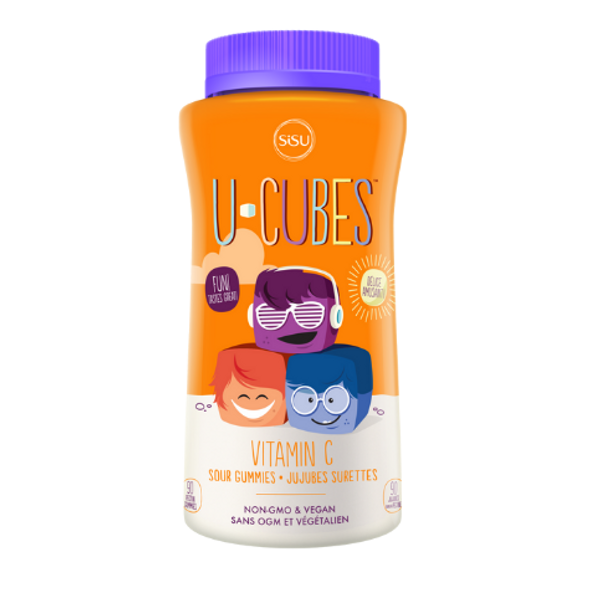 SISU - U-Cubes Kids' Sour Vitamin C Gummies New Look