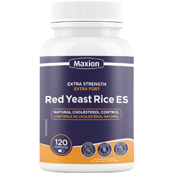 Maxion Nutrition Red Yeast Rice Extra Strength Capsules - front of product