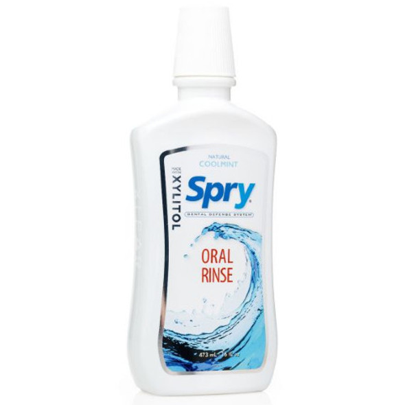 Spry Coolmint Oral Rinse 473ml