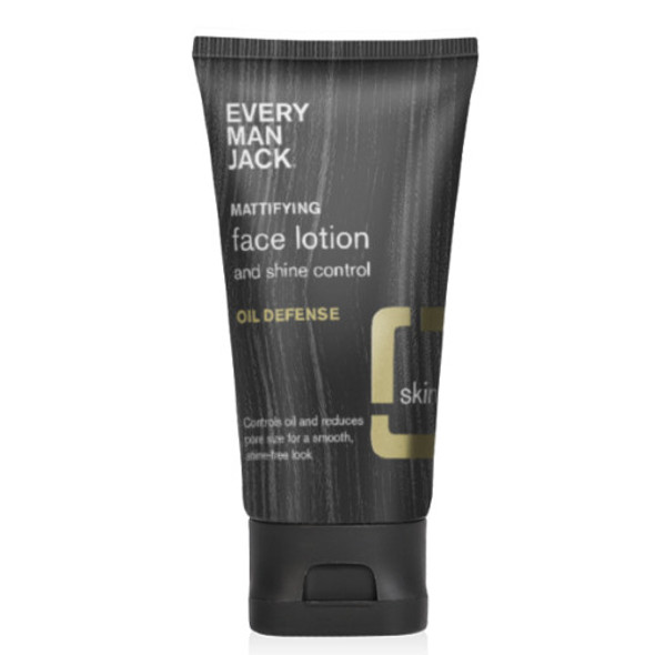 Every Man Jack Mattifying Face Lotion is a hydrating oil free formula designed to target men's oily complexions.