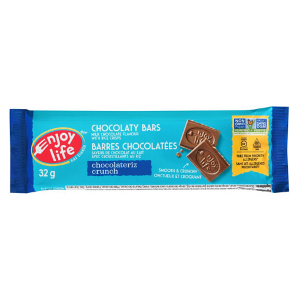 Enjoy Life Chocolaty Bars Chocolateriz Crunch