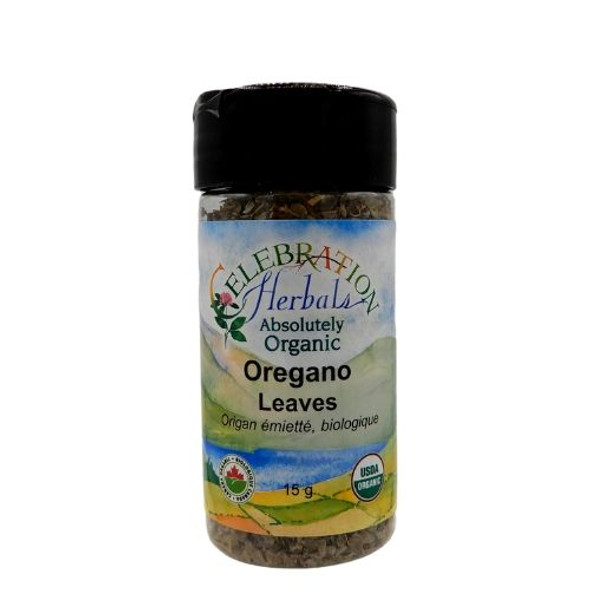 Celebration Herbals Organic Oregano Leaves.