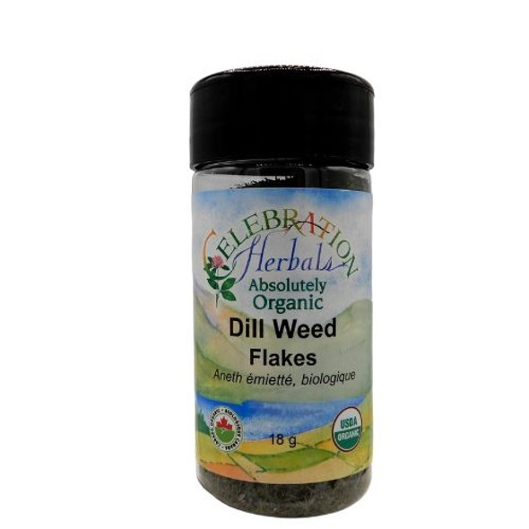 Celebration Herbals Organic Dill Weed Flakes.