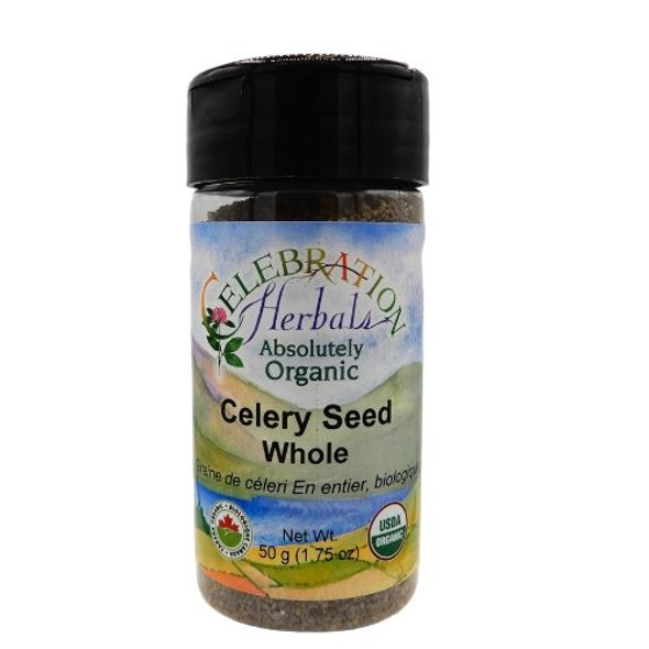 Celebration Herbals Organic Celery Seed Whole.