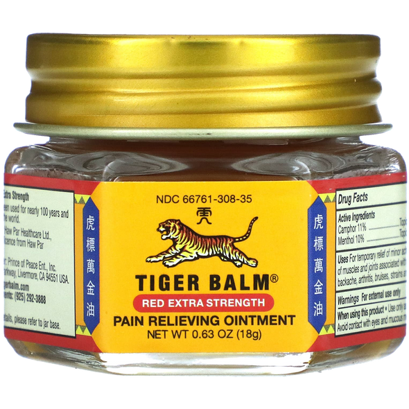 Tiger Balm Pain Relieving Ointment Extra Strength