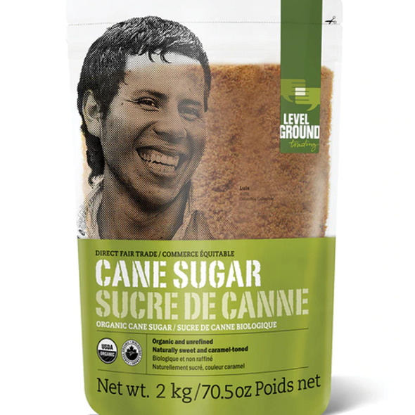 Level Ground Cane Sugar 2 kg