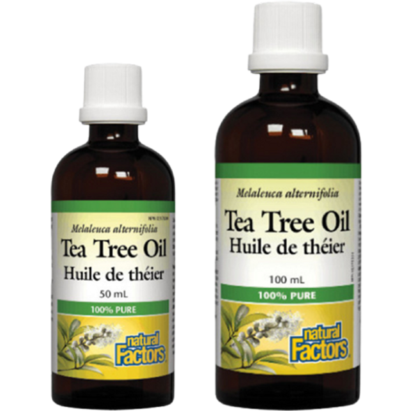 Natural Factors Tea Tree Oil - both size