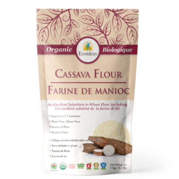 Ecoideas Organic Cassava Flour 1 KG