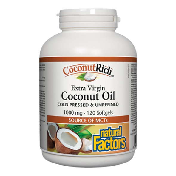 Natural Factors CoconutRich Extra Virgin Coconut Oil