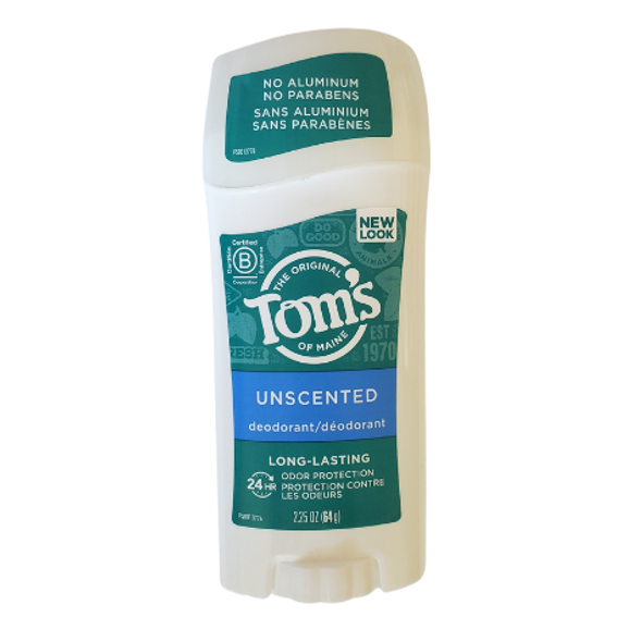 Tom's of Maine - Long Lasting Unscented Natural Deodorant New Look