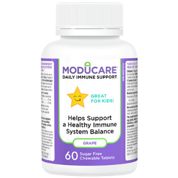 Moducare Grape Flavoured Daily Immune Support - front of product