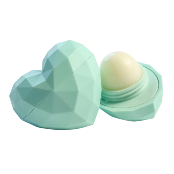 Rebels Refinery Heart Shaped 100% Natural Sweet Mint Lip Balm