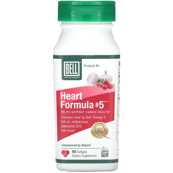 Bell Heart Formula Product #5 Softgels - Container