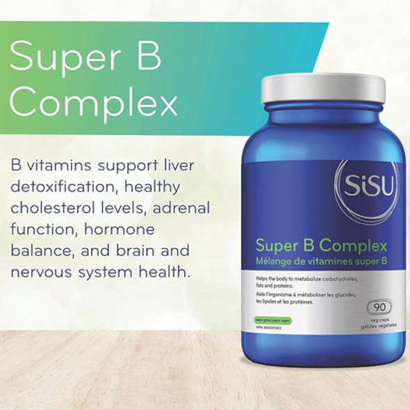 SISU Super B Complex Vegetable Capsules - Banner