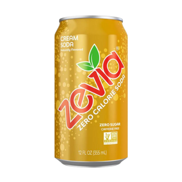 Zevia - Cream Soda Zero Calorie Soda Can
