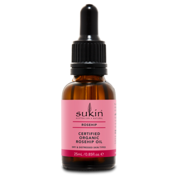 Sukin Certified Organic Rosehip Oil 25 ml eczema rosacea psoriasis  Canada