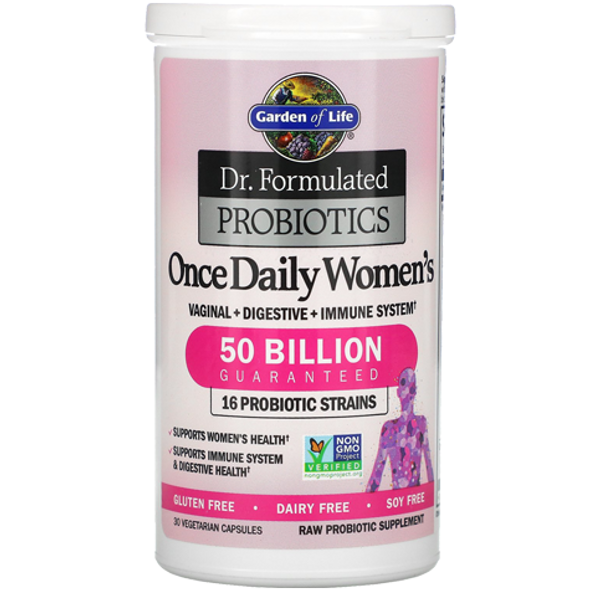Dr. Formulated Once Daily Women's Probiotic 50 Billion Capsules - Bottle