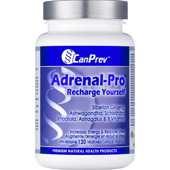 CanPrev Adrenal-Pro Recharge Yourself Veg Capsules