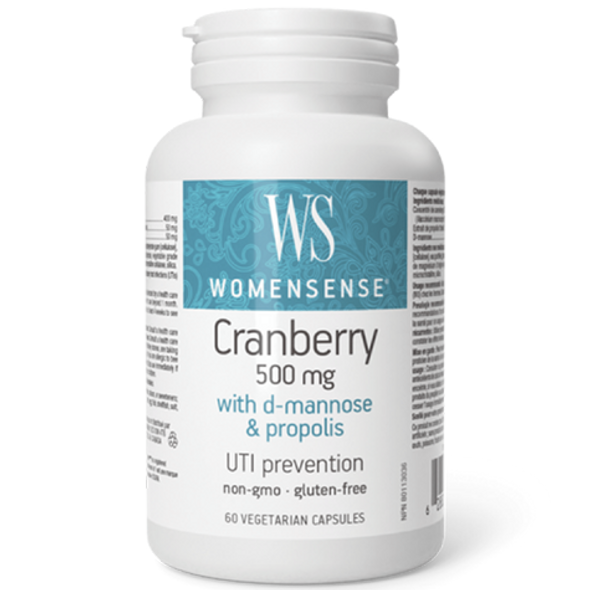 WomenSense Cranberry 500 mg - front of product