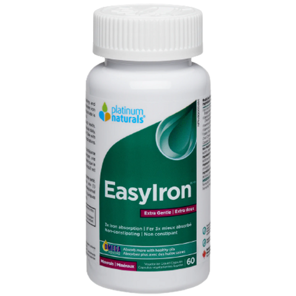 Platinum Naturals Extra Gentle EasyIron Capsules - old packaging