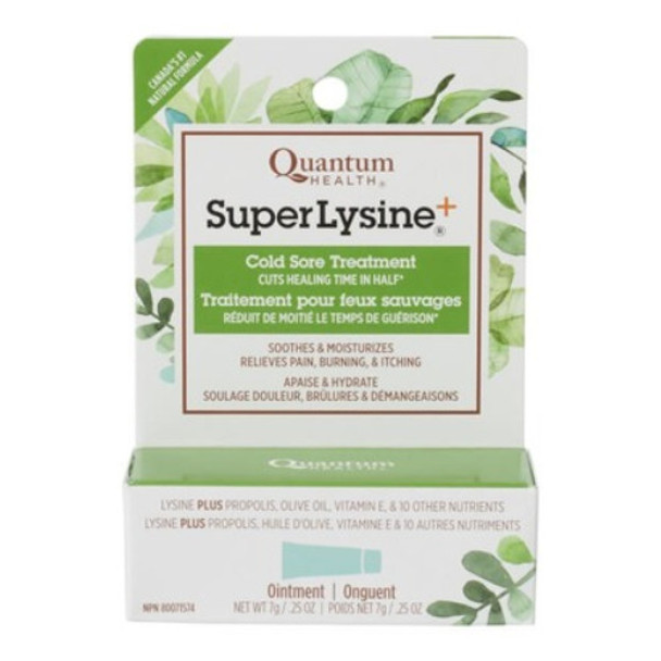 Quantum Health Super Lysine+ Cold Sore Treatment Ointment Canada