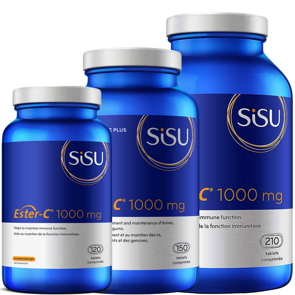 SISU - Ester-C 1000 mg Various Sizes