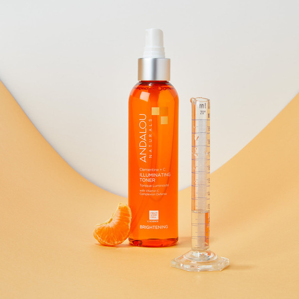 Andalou Naturals Brightening Clementine + C Illuminating Toner - Banner