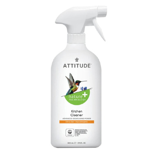 Attitude Citrus Zest Kitchen Cleaner 800ml Canada plant and mineral based ingredients