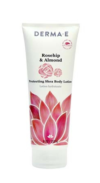 Derma E Rosehip & Almond Protecting Shea Body Lotion 227 grams
