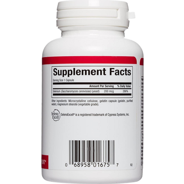 Natural Factors SelenoExcell Selenium Capsules - Supplement
