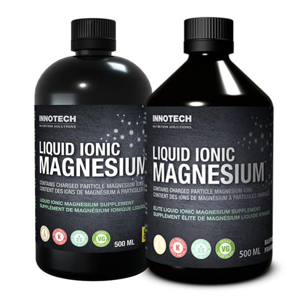 Innotech Liquid Ionic Magnesium featuring both flavours