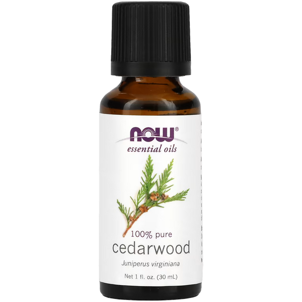 NOW Cedarwood 100% Pure Essential Oil