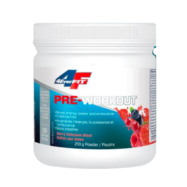 Prairie Naturals 4 Ever Fit Pre-Workout Berry - front of product