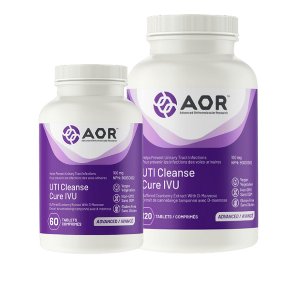 AOR UTI Cleanse Cure IVU both sizes