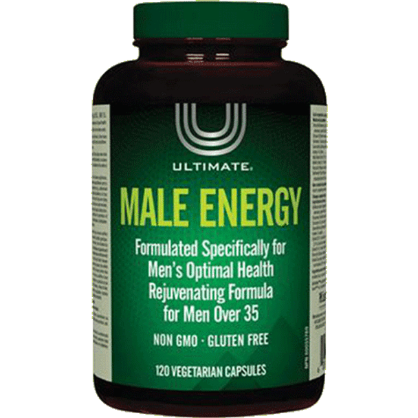 Ultimate Male Energy Capsules - Front of Product