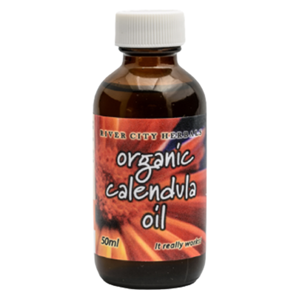 River City Herbals Organic Calendula Oil - front of product