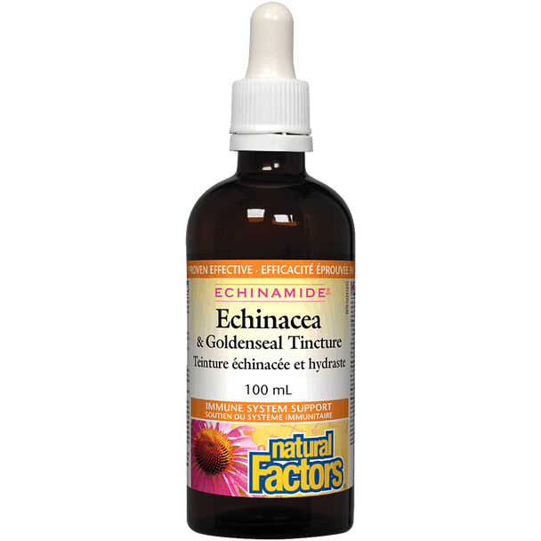 Natural Factors Echinamide Echinacea & Goldenseal Tincture
