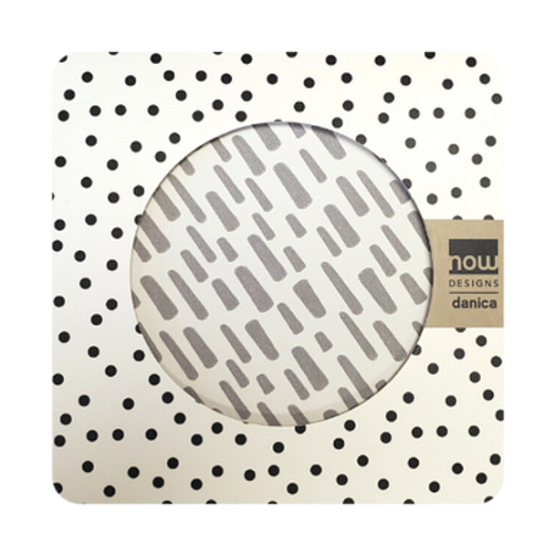 Danica Soak Up Round Coasters 4 Coasters Assorted Designs comes in a gift ready box.