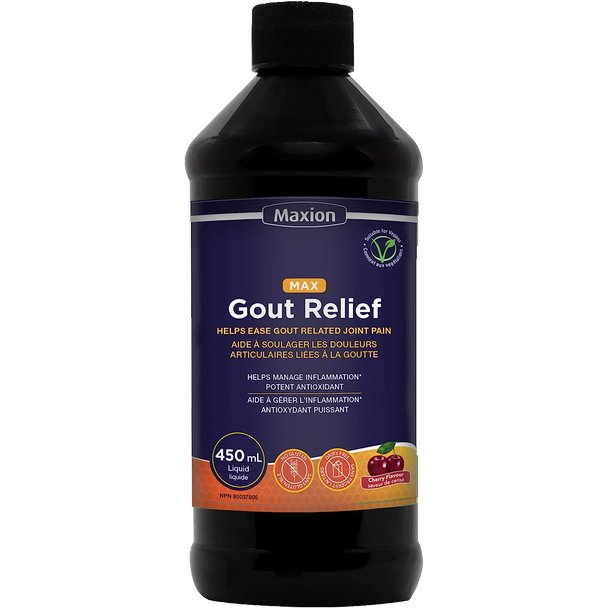 Maxion Nutrition Max Liquid Gout Relief Cherry