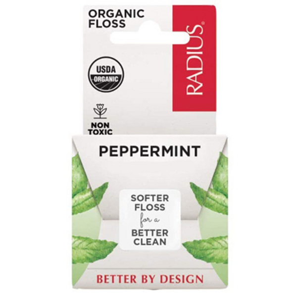 Radius Organic Peppermint Floss - front of product