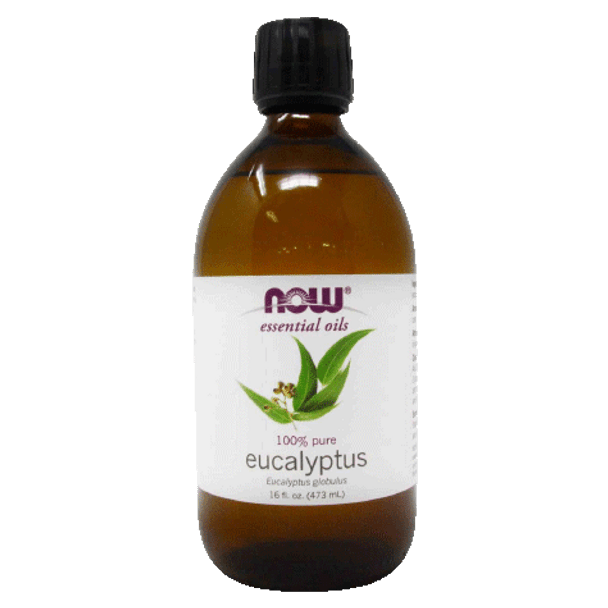 NOW Eucalyptus Essential Oil - front of product