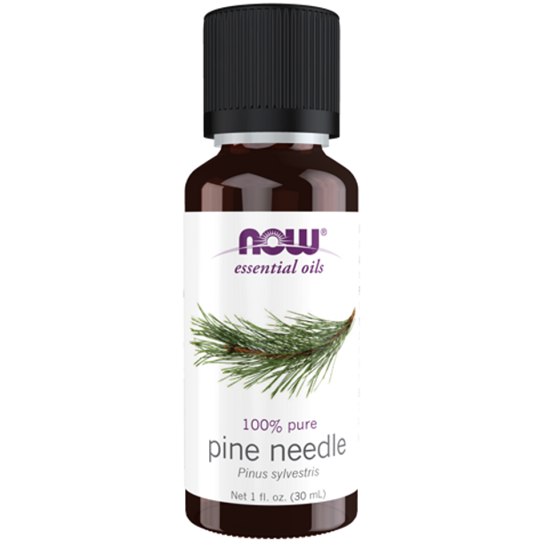NOW Pine Needle 100% Pure Essential Oil - front of product