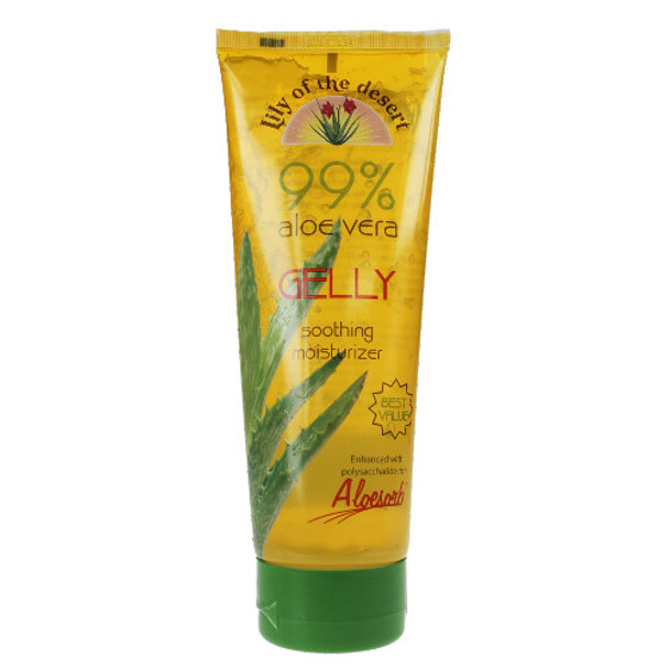 Lily of The Desert Aloe Vera Gelly instantly cools skin while hydrating and moisturizing.