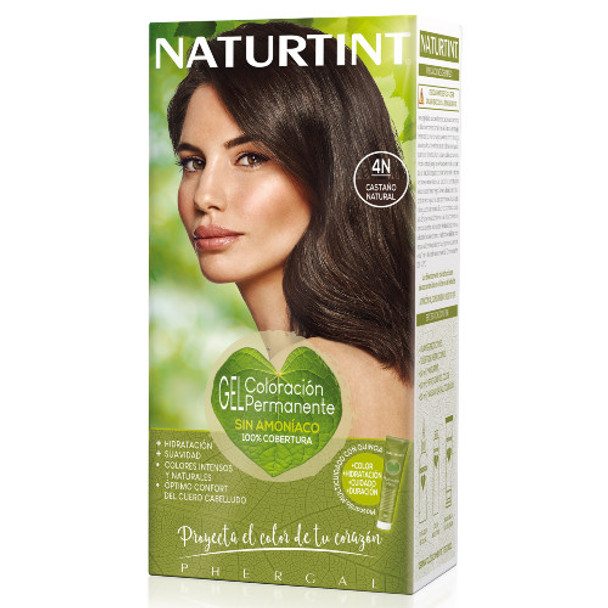 Naturtint 4N Natural Chestnut Permanent Hair Colour Gel 170 ml