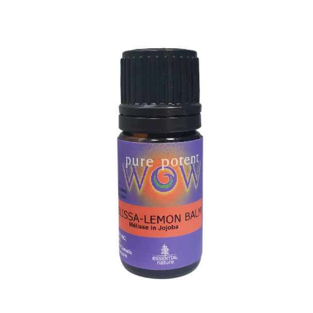 Pure Potent WOW - Certified Organic 5% Melissa - Lemon Balm Essential Oil Blend